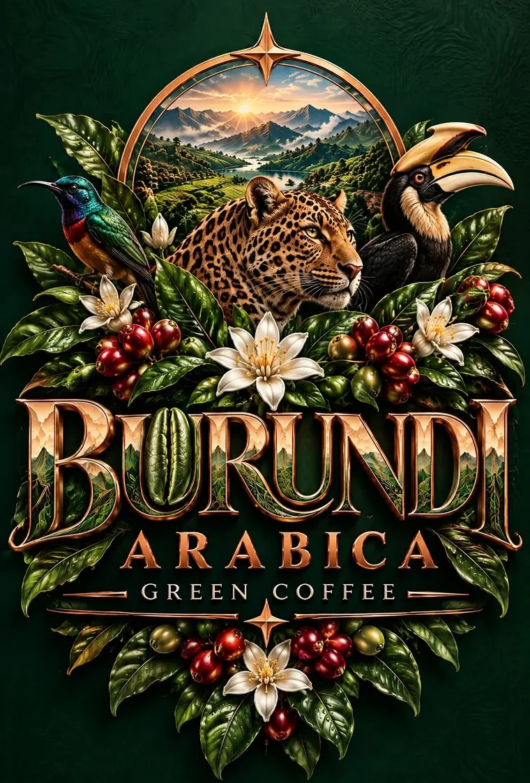 Burundi Arabica, Green Coffee emblem